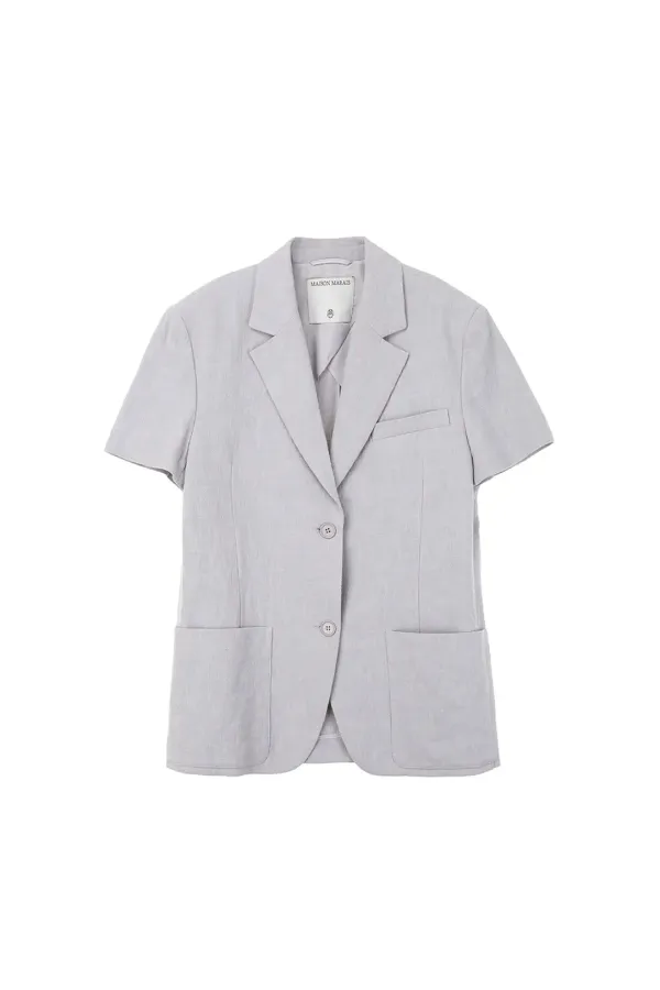 Half Sleeve Single Jacket, Grey