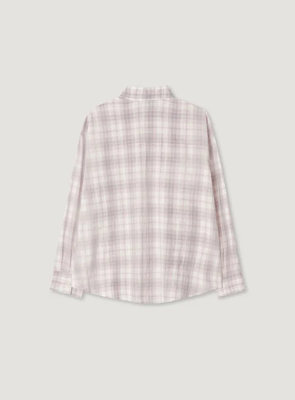 NEER CHECK SHIRT_PINK