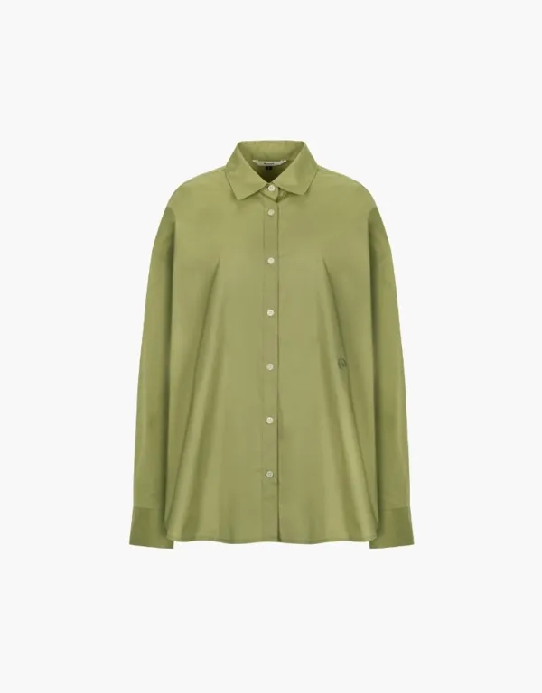 oversized shirts - olive