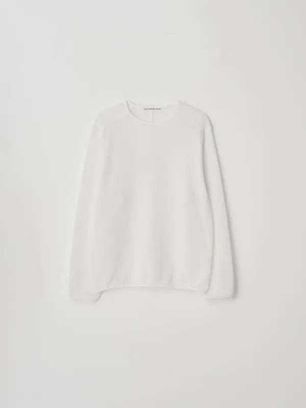 [4th_6/4 예약배송]L\'eau linen sweatshirt_off white