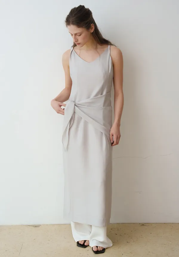 SERENE VISCOSE KNOT OPS_ASH GREY_OF1C2XOP02AGR