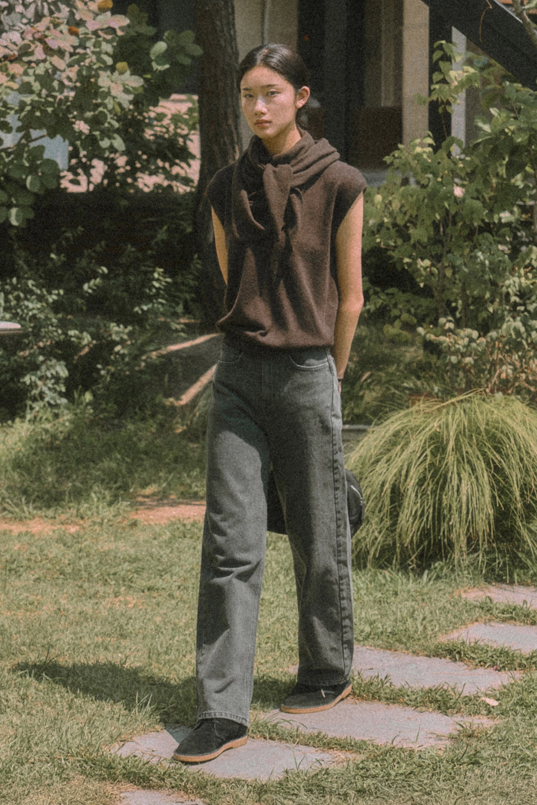 세이지먼트 POLLINA GRAY DENIM PANTS_GRAY 상품 이미지 2