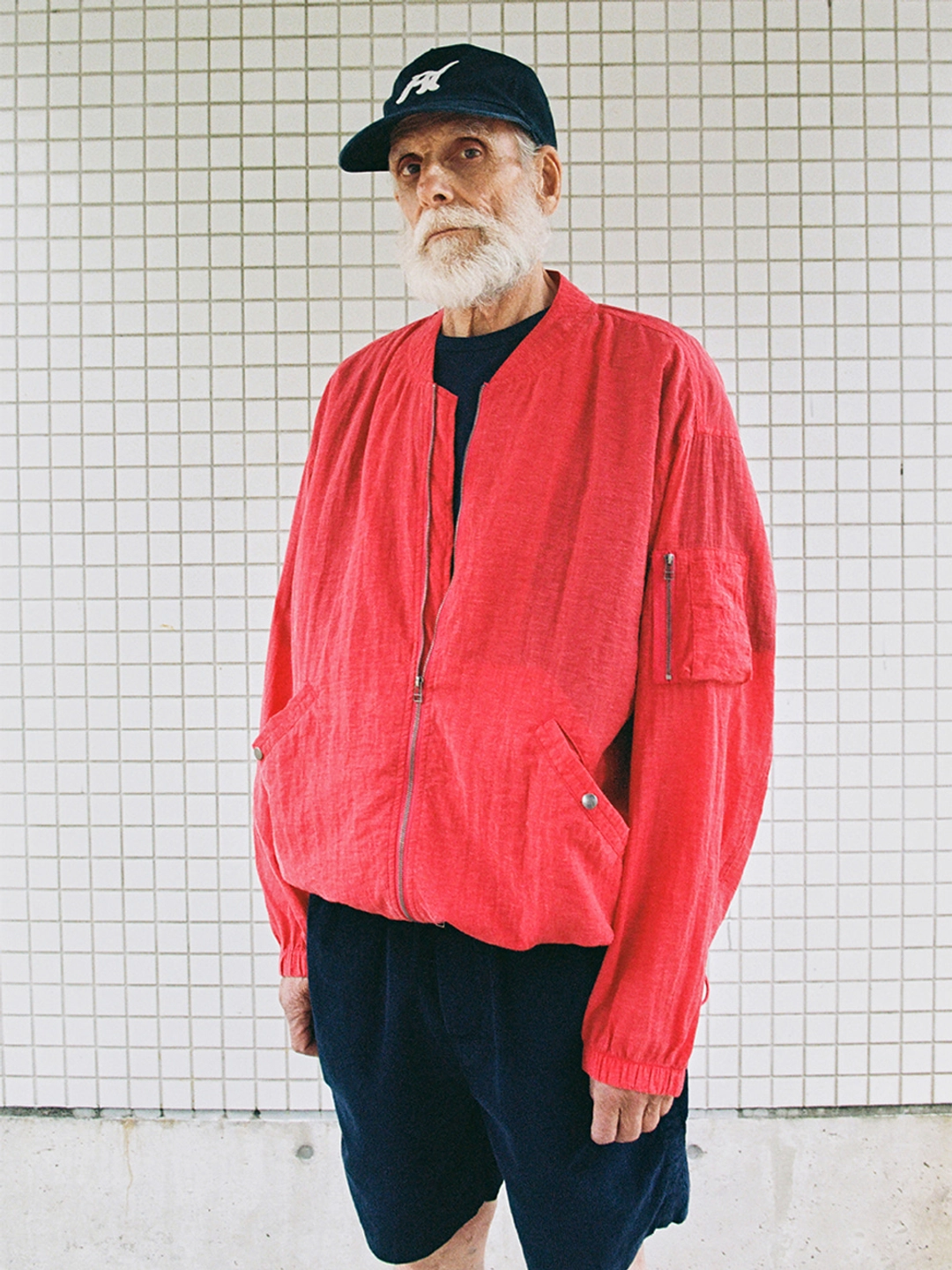파르티멘토 VTG Washed Dense PA Ball Cap_Navy 상품 이미지 2