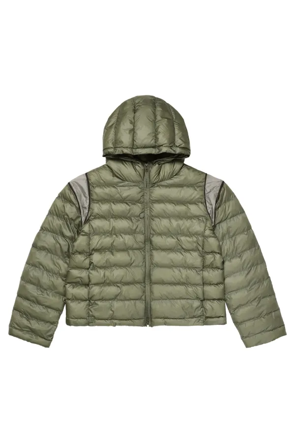 POINT WELLON HOODED JACKET IN KHAKI
