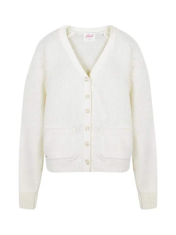 Overfit Lambswool Cardi