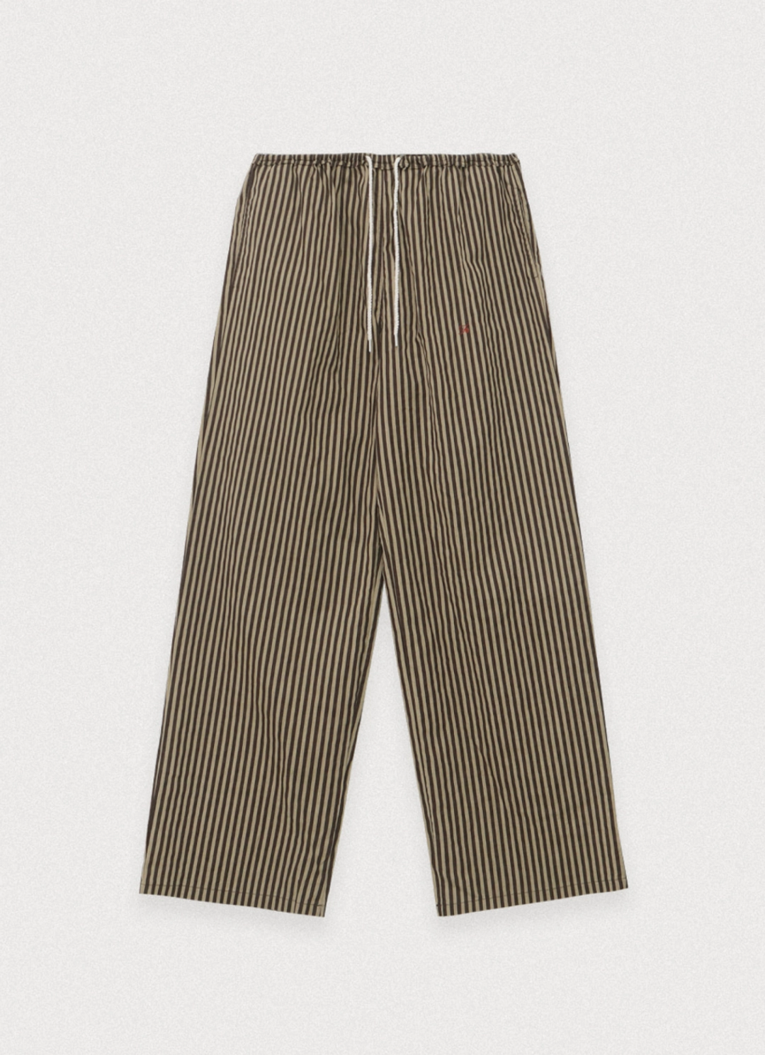 포에토 Kevin stripe pajama pants - brown stripe 상품 이미지 1