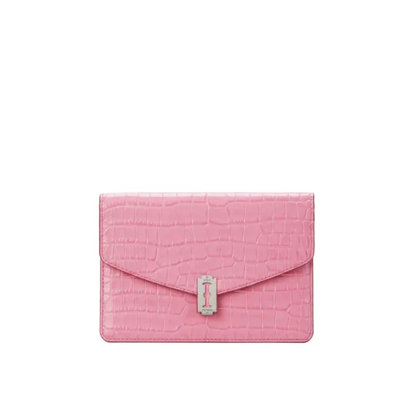 [아울렛] Occam V Slim Pouch Croco (오캄 V 슬림 파우치) Candy Pink