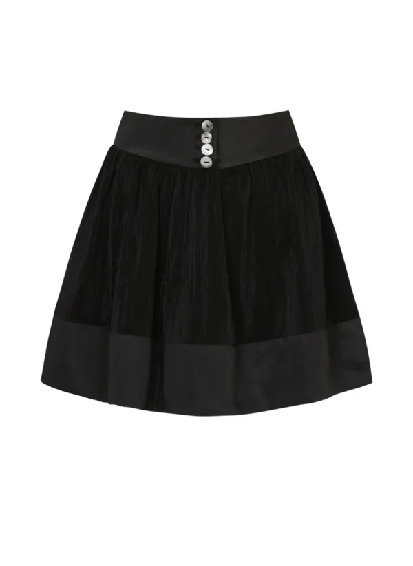 Jazzy Mini Skirt (Black)