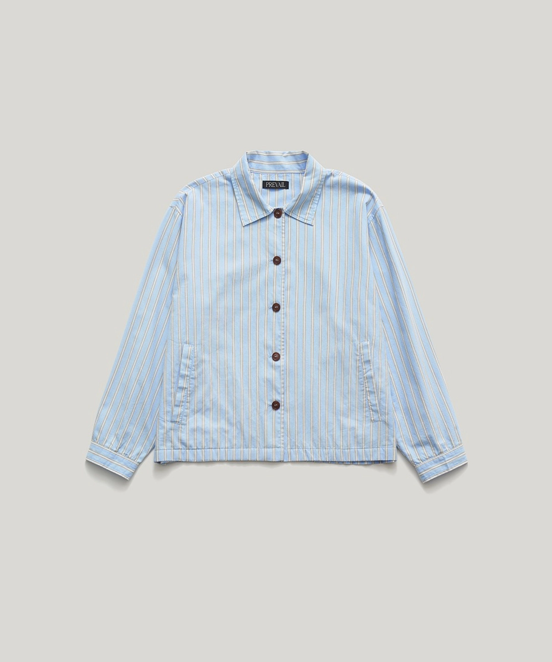 프리베일 PVIL Stripe Shirt Jacketpre-order 상품 이미지 1