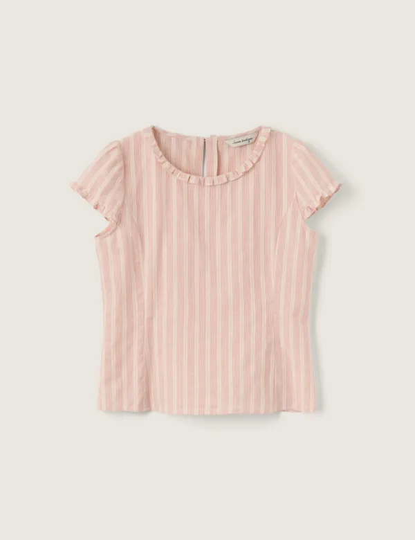 Poe Frill Blouse (Red)