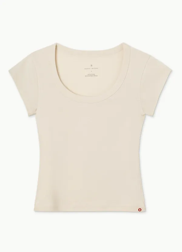 Essential scoop T_Bone White