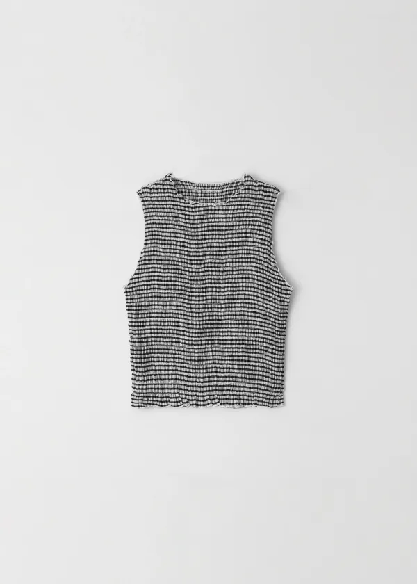 Smoke crop vest
