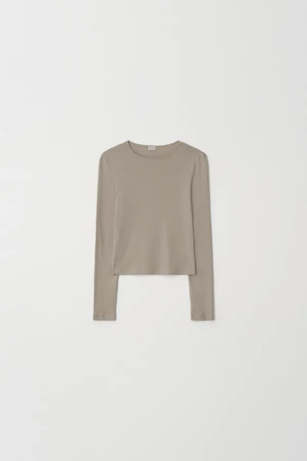 Basic Round T-shirt (beige)