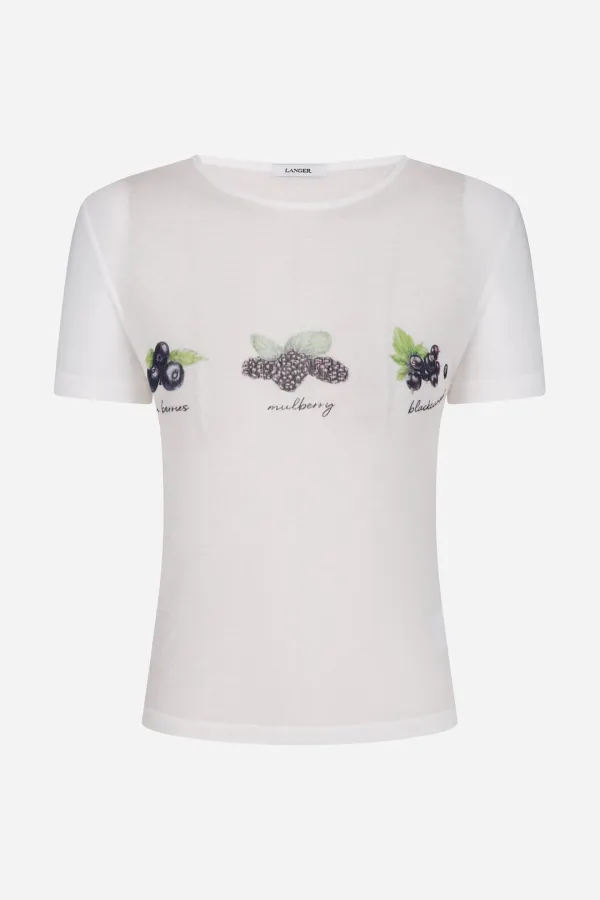 berries digital printed t-shirt