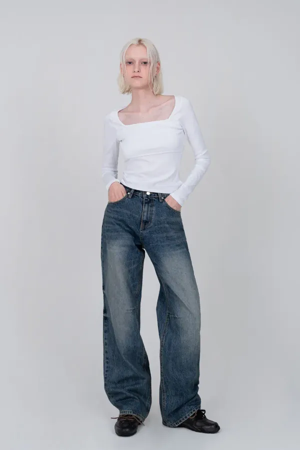 [2nd Order] SIDEPOINT WASHING DEINM (DEEP BLUE)