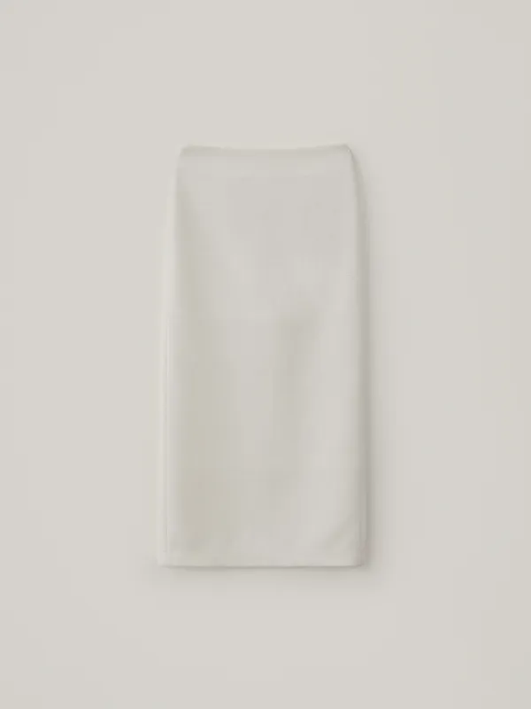 Tweed Maxi Skirt - Ivory