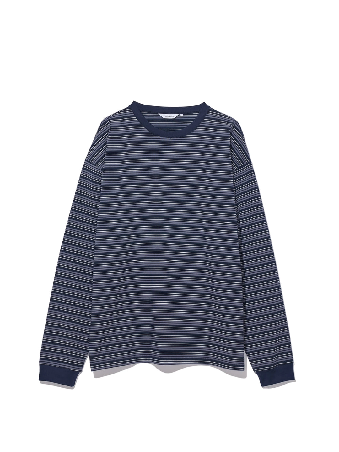 파르티멘토 Multi Stripe Long Sleeve_Blue 상품 이미지 3