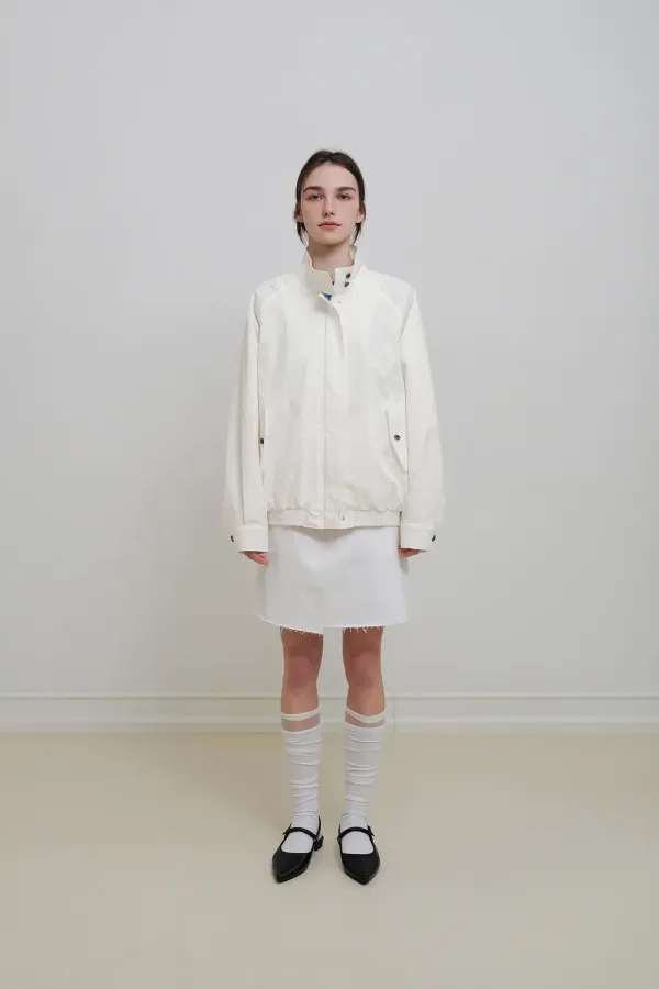 Lauren cotton blouson (ivory)