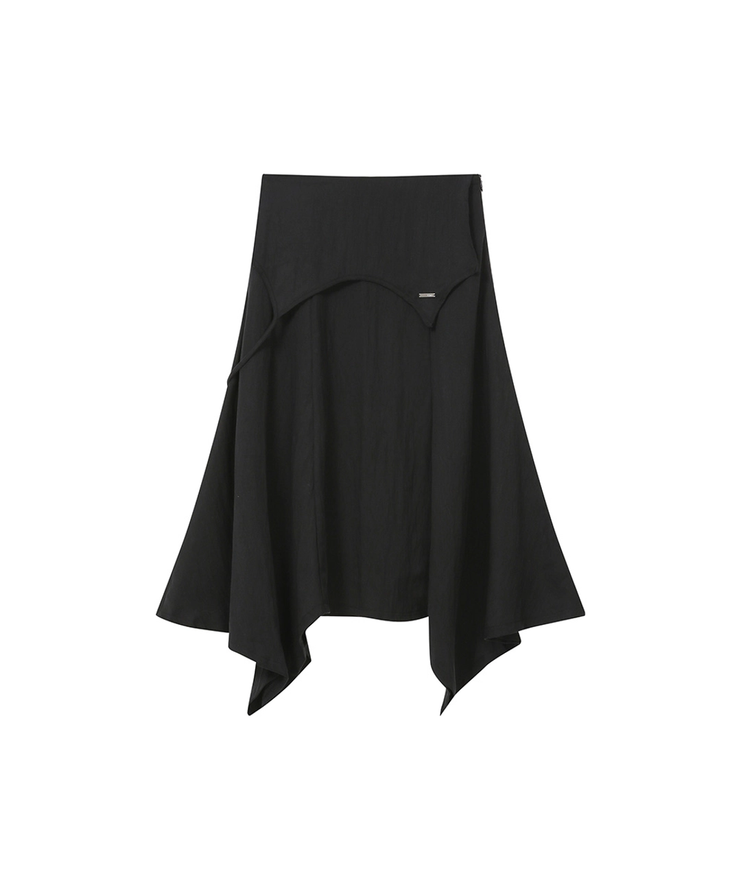 미세키서울 Flutter folding skirt BLACK 상품 이미지 2