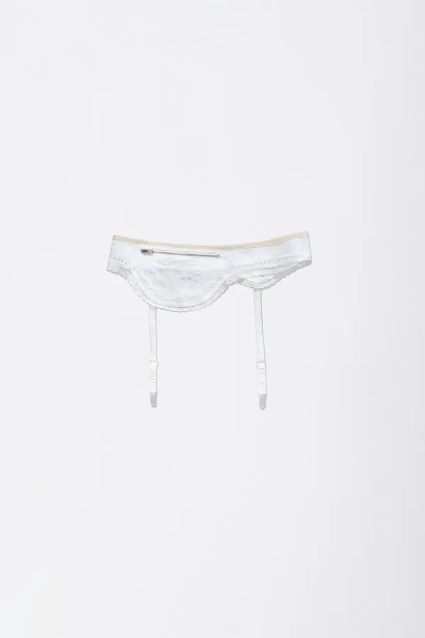 Cotton Apron Belt White