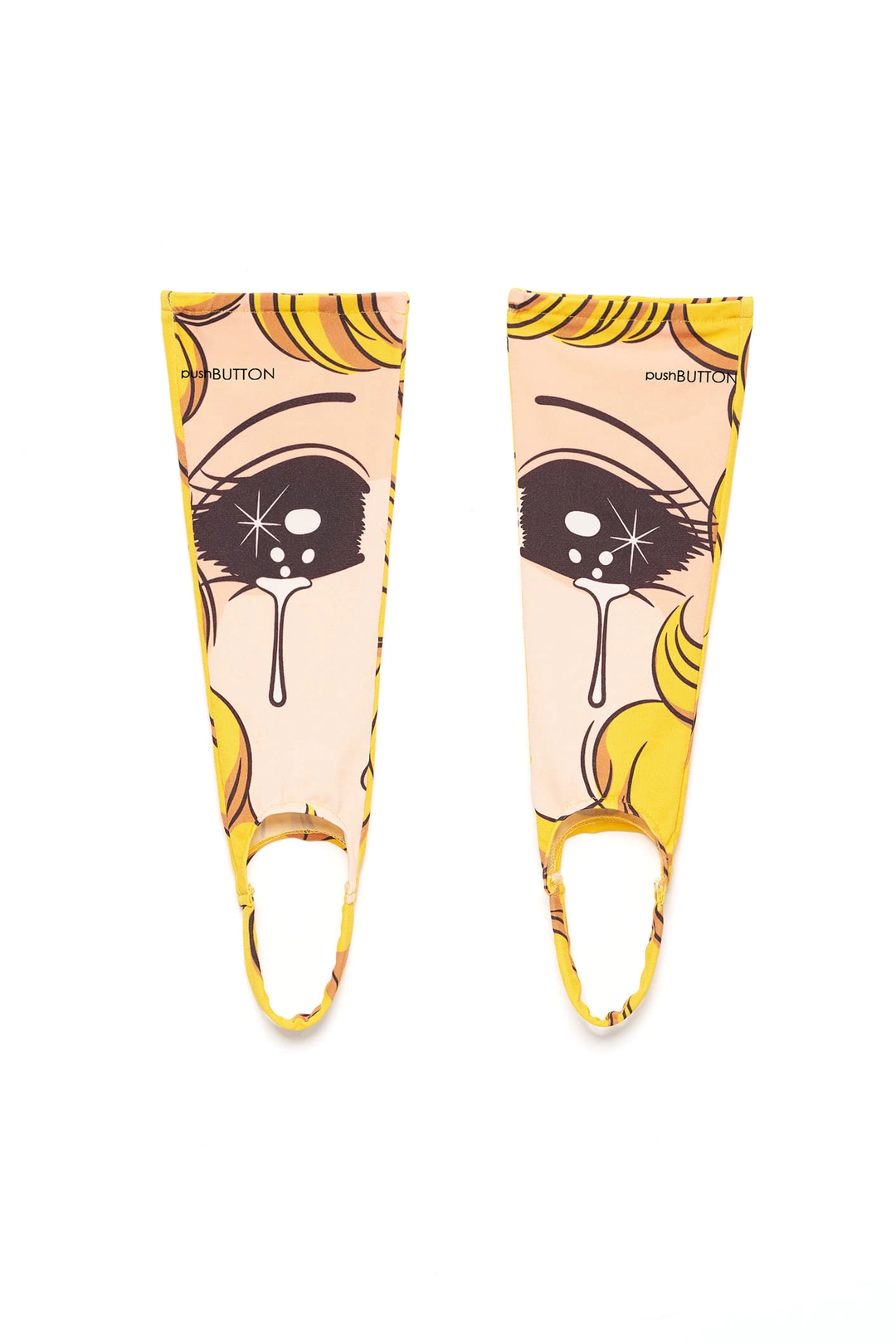 푸쉬버튼 PS26 YELLOW CRYING GIRL COZY LEG WARMER 상품 이미지 1