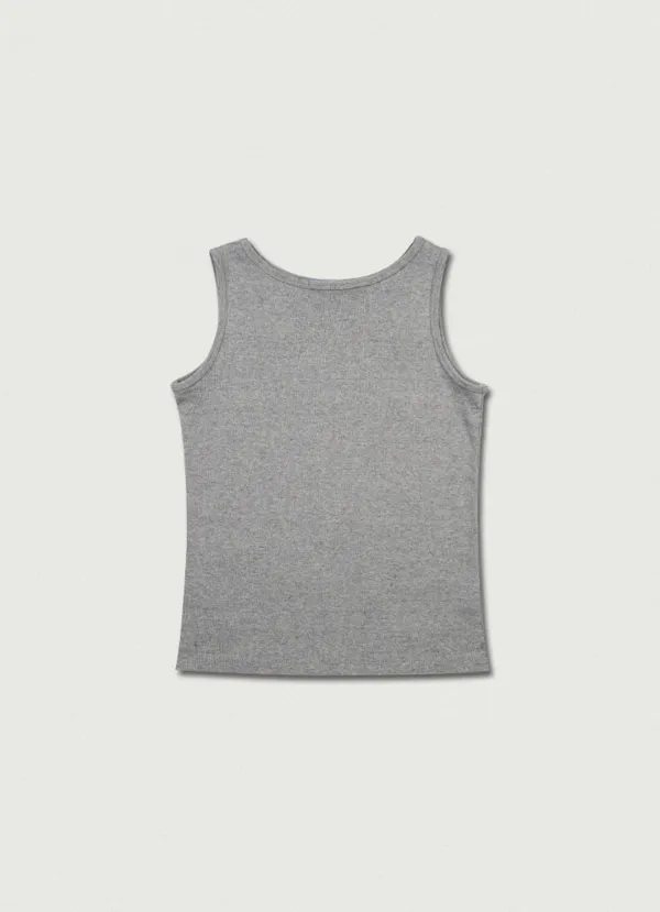 Crew Neck Sleeveless [gray]