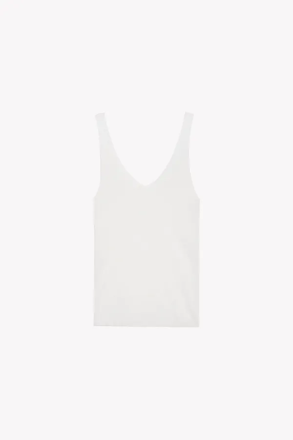 Arvo Sleeveless Knit (White)