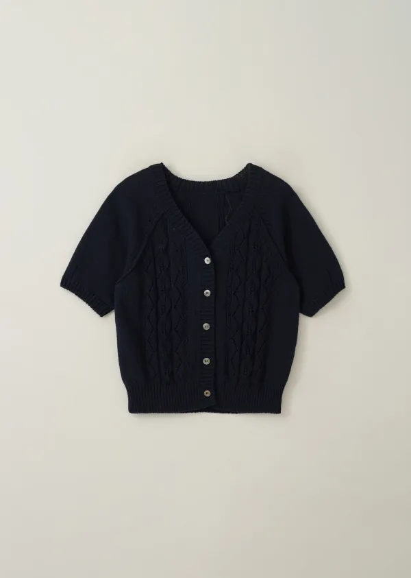 SUMMER SKASHI CARDIGAN (dark navy)
