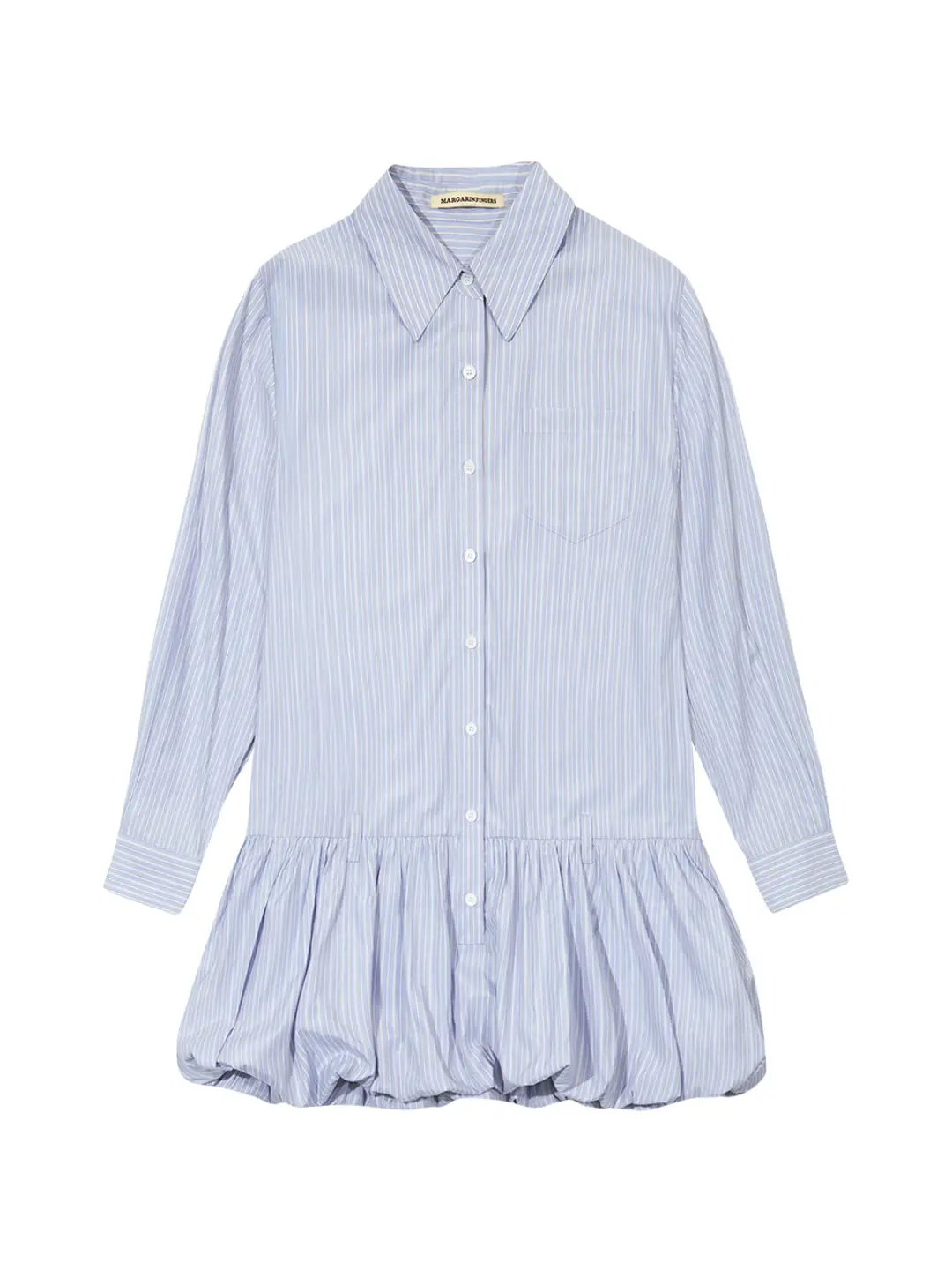 마가린핑거스 SHIRT BALLOON ONE-PIECE (LIGHT BLUE) 상품 이미지 3