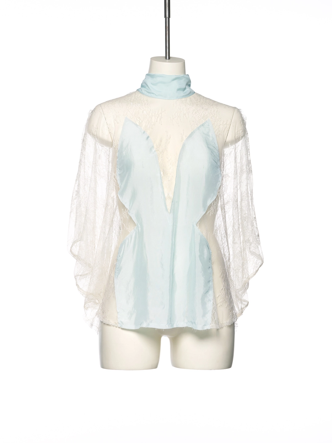 푸쉬버튼 SS25 BLUE RABBIT MESH TOP 상품 이미지 1