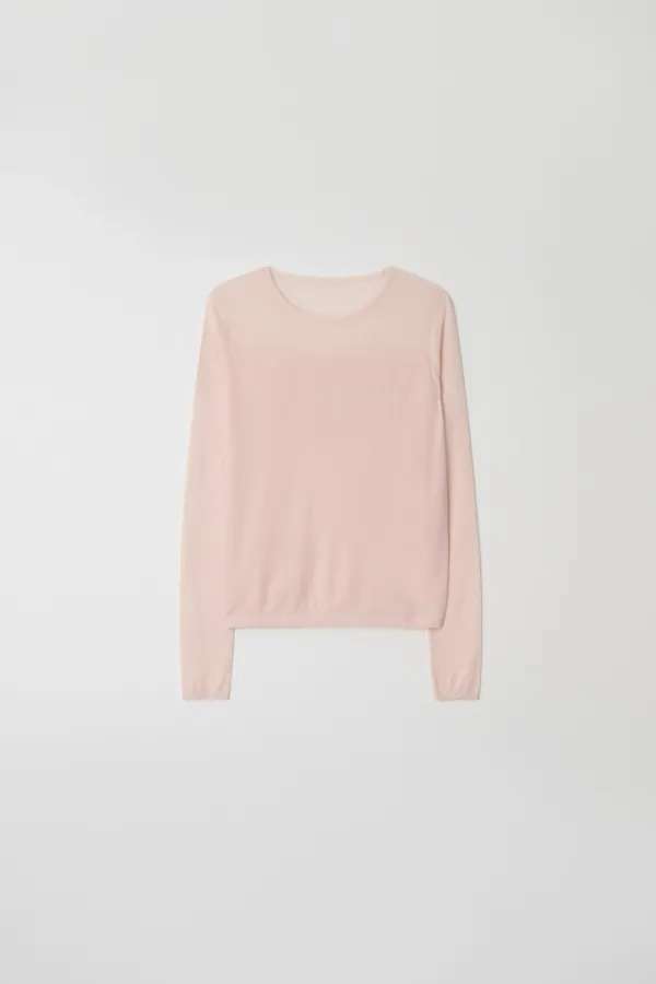 nectarine sheer knit
