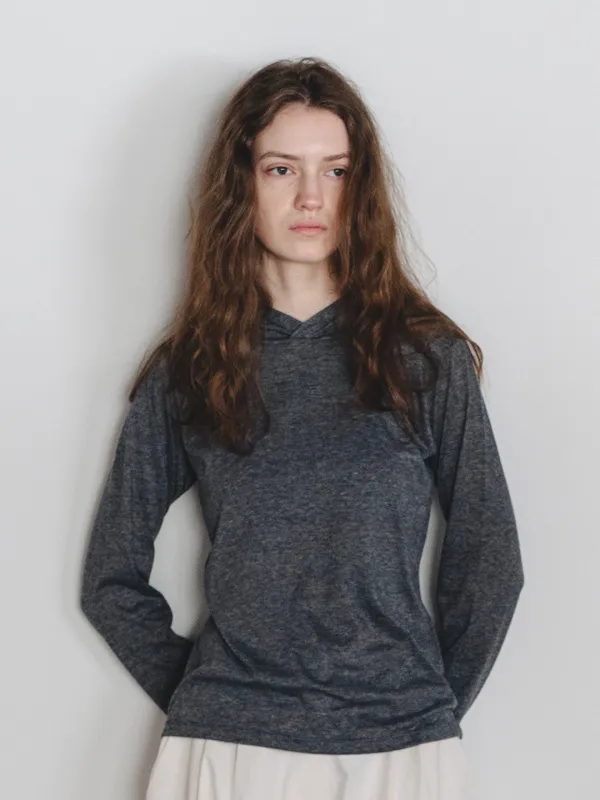 Layered Hoodie - Charcoal