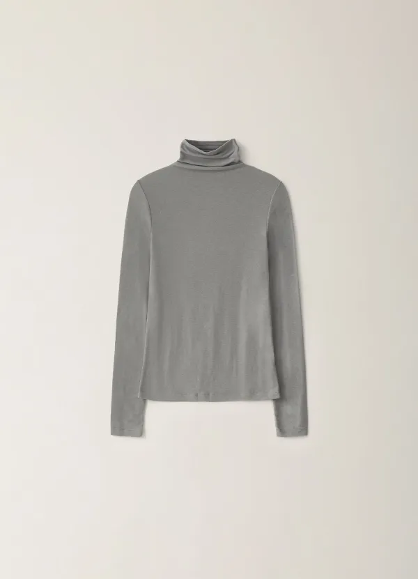 Wool Soft Turtleneck - Mint