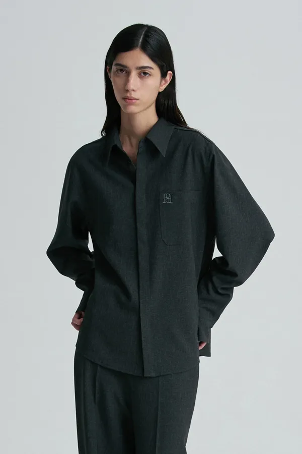 LOGO RELAXED SHIRT