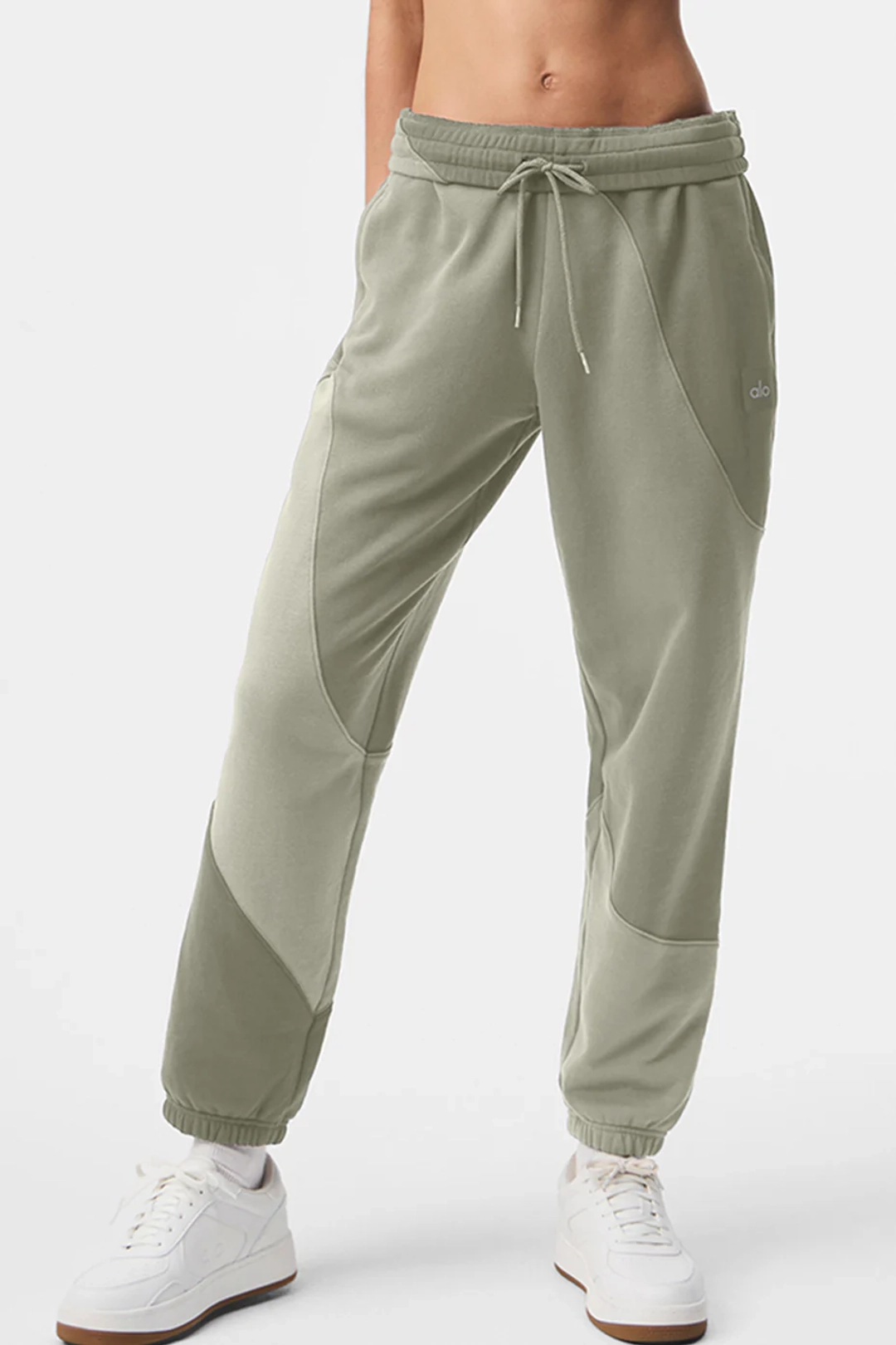 알로요가 Make Waves Sweatpant - Limestone Tonal 상품 이미지 1