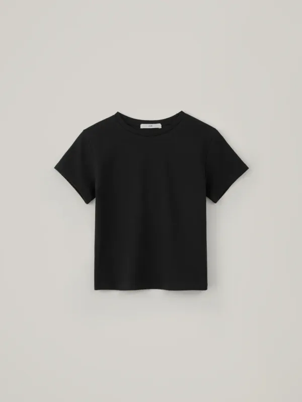 Basic Cotton T-Shirt - Black