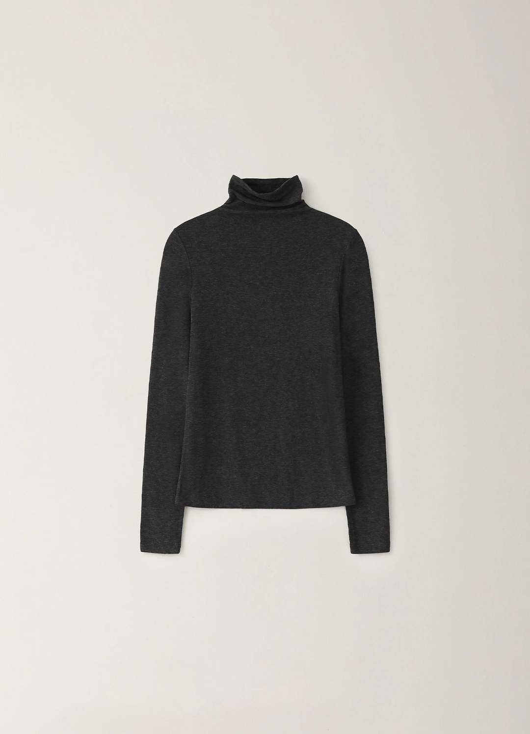 페블엠 Wool Soft Turtleneck - Charcoal 상품 이미지 1