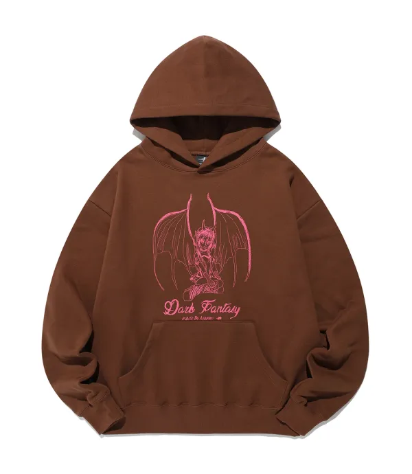 dark angels hoodie[brown]