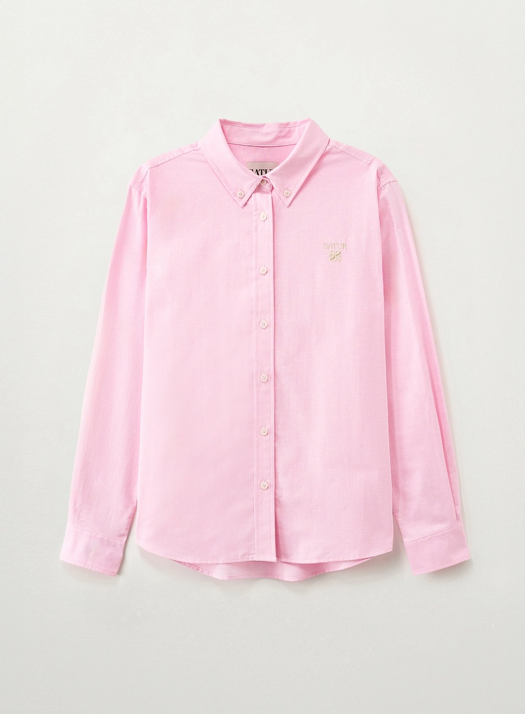 세터 [이민정 Pick] (W) Loren Oxford Shirt - Pink 상품 이미지 1