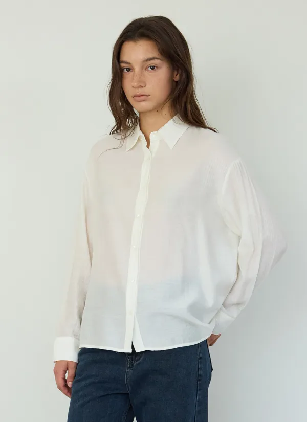 Vesto Stripe Shirt (Ivory)