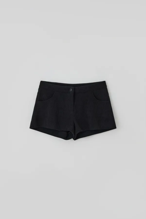 T/T Roll-up micro pants (black)