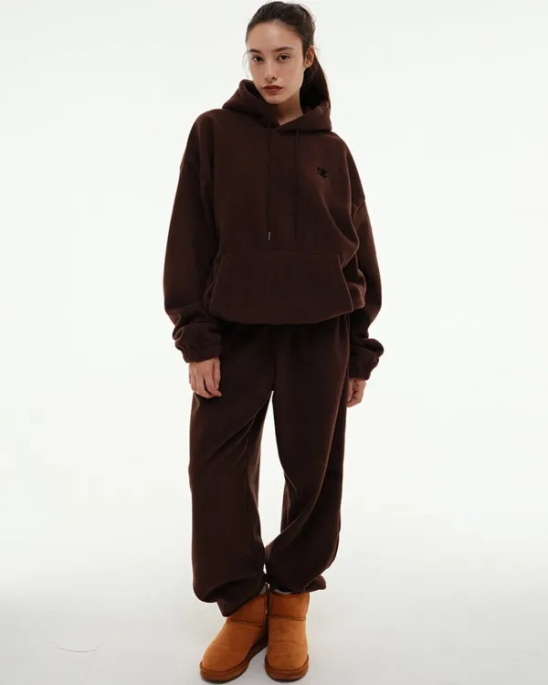 CENTAUR FLEECE PANTS_BROWN