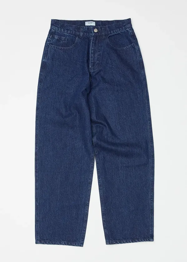 REGULAR DENIM PANTS BLUE