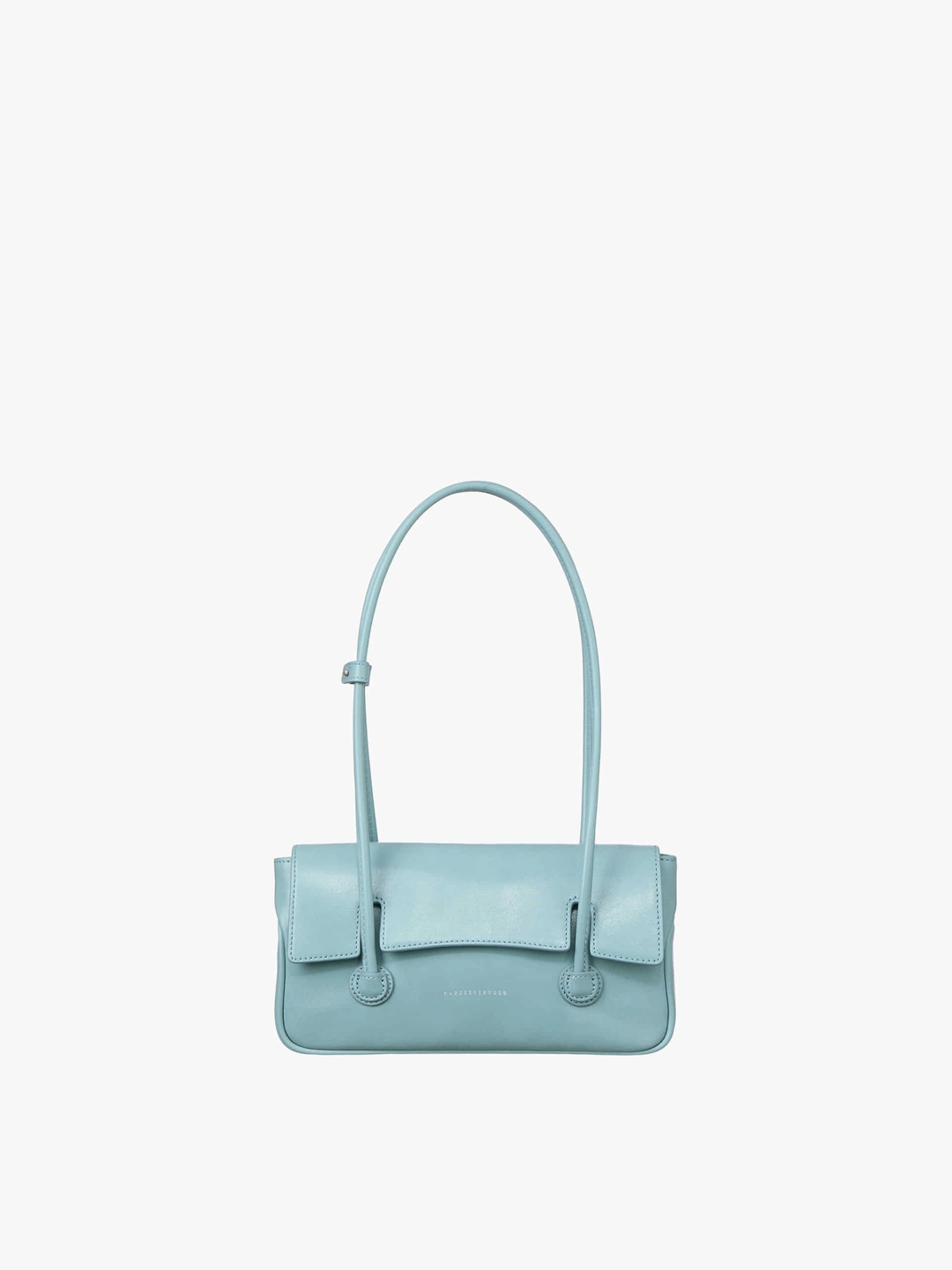 마지셔우드 FLAP SMALL_mint glossy plain 상품 이미지 1