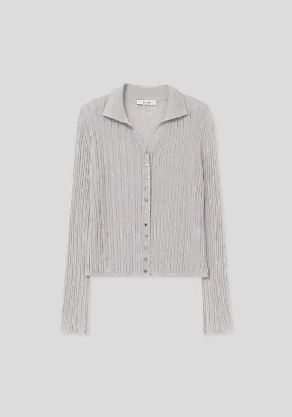 Bessie Collar Cardigan