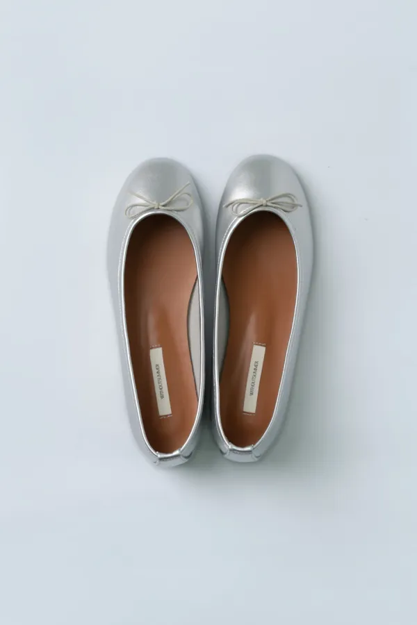 Jane flat shoes_sliver