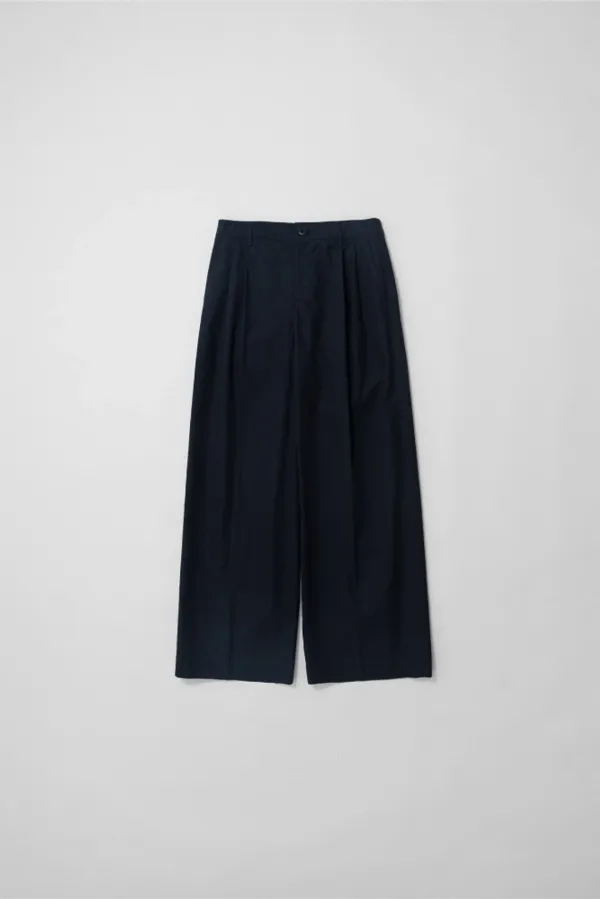 refined pants (deep navy)