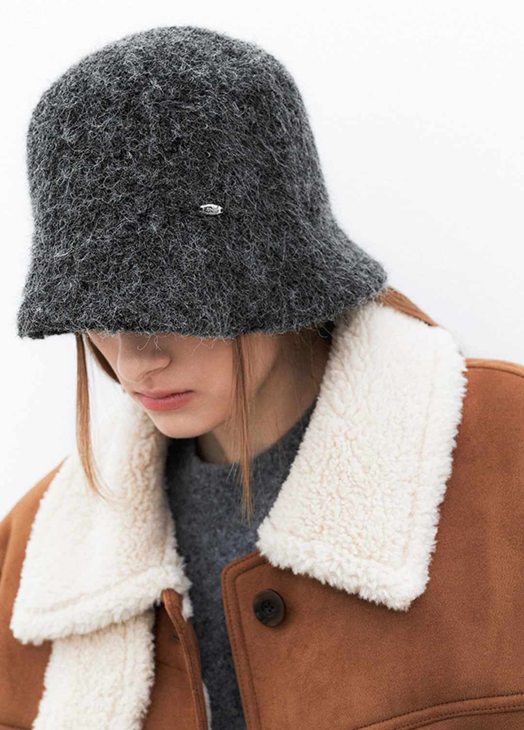 아뜰리에 나인 (HA-0060)BOUCLE BUCKET HAT 상품 이미지 2