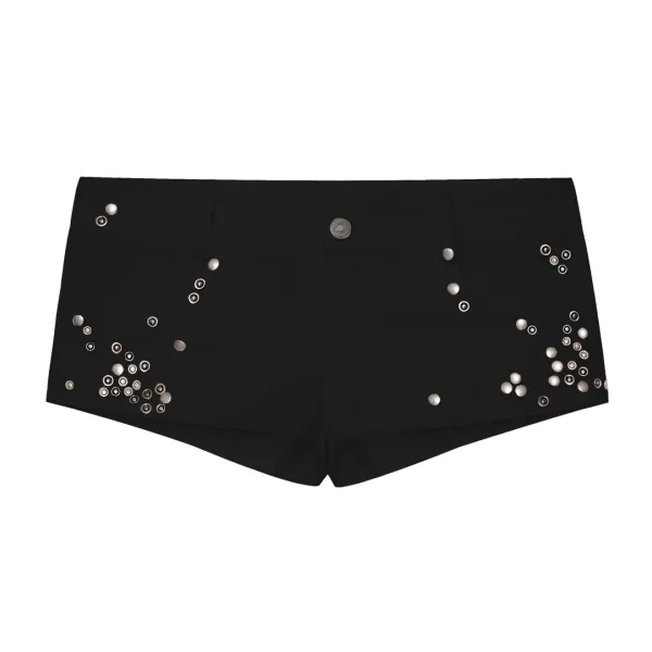 Studded shorts (Black)