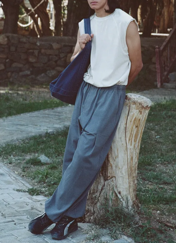 Knoll sleeveless (Unisex)_dyed_Summer Sand
